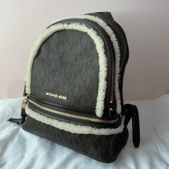 Michael Kors | Bags | Michael Kors Rhea Sherpa Backpack  display picture 2